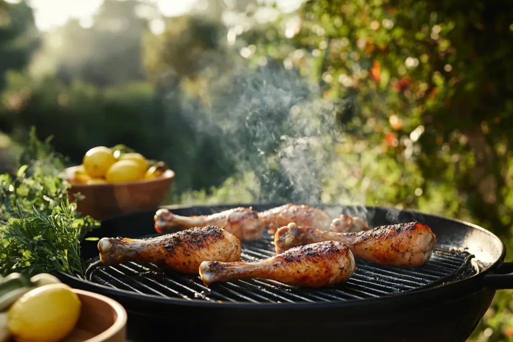 Grilling Turkey Drumsticks