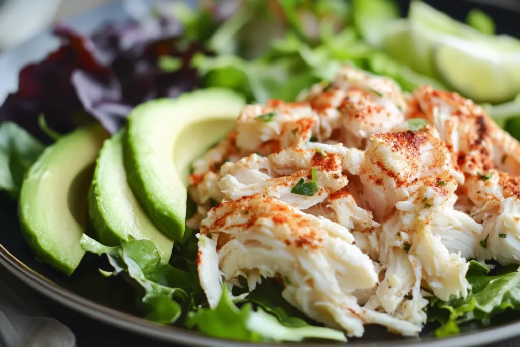 Crab meat