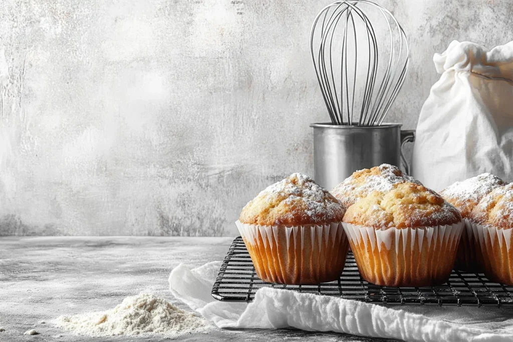 secret to moist muffins