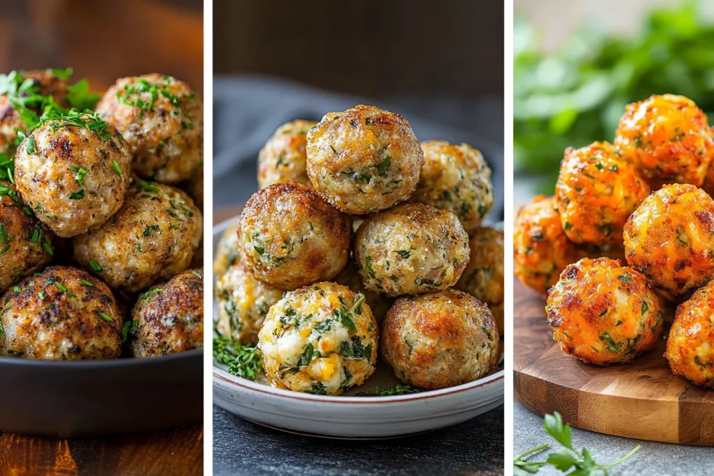 Variations on the Basic Sausage Balls