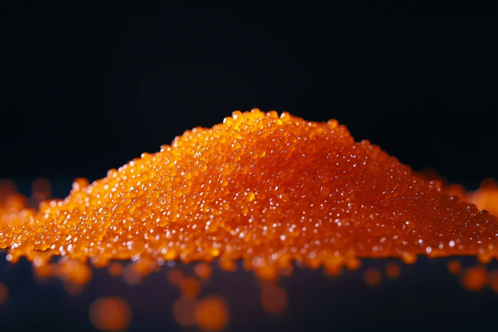 Taste and Texture of Tobiko
