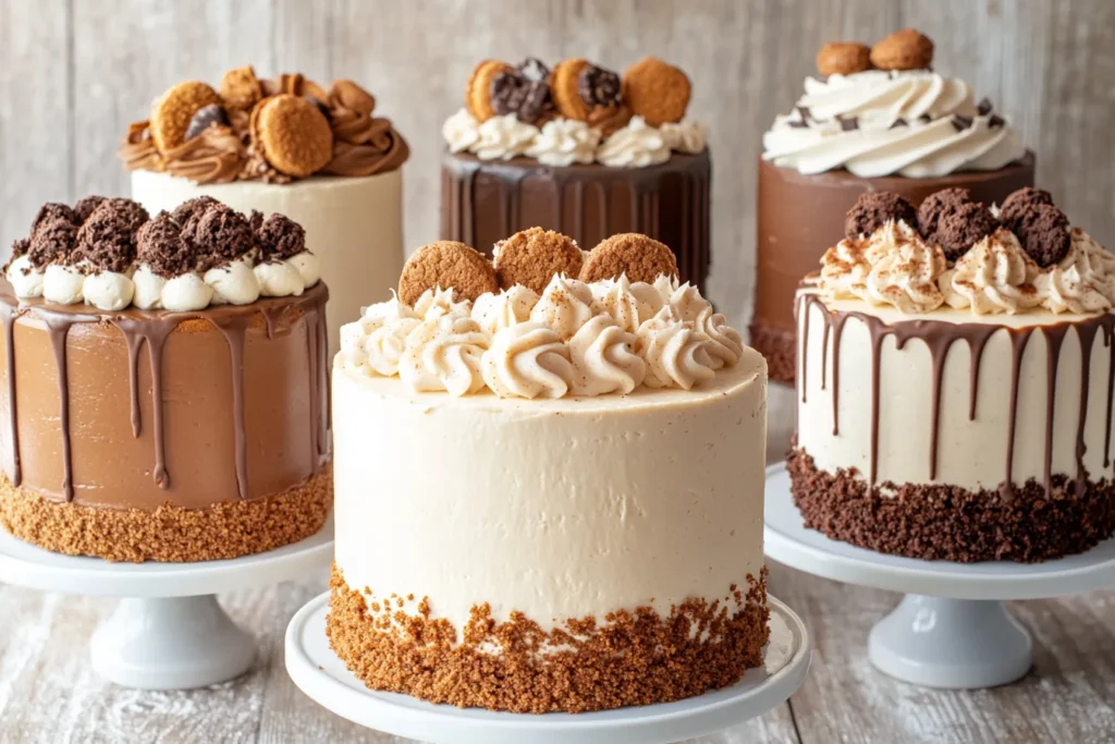 Cookie Butter Cake Variations