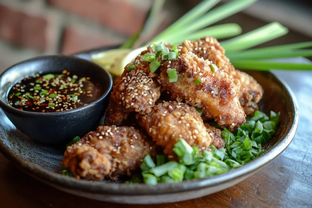 Crispy Chinese Fried Chicken Wings