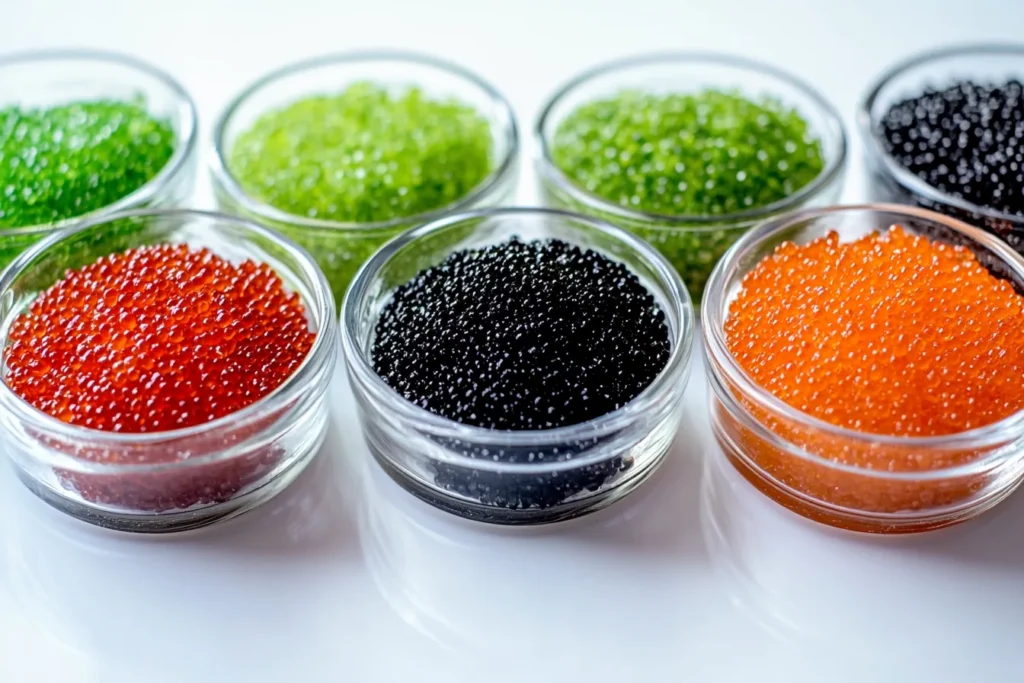 Different Types of Tobiko