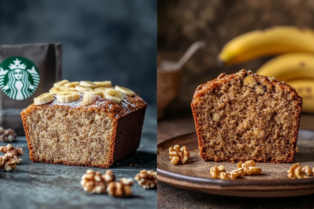 Starbucks Banana Bread vs. Homemade
