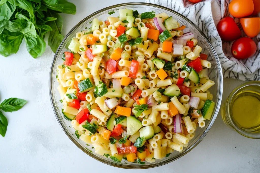 Preparing Ditalini Pasta