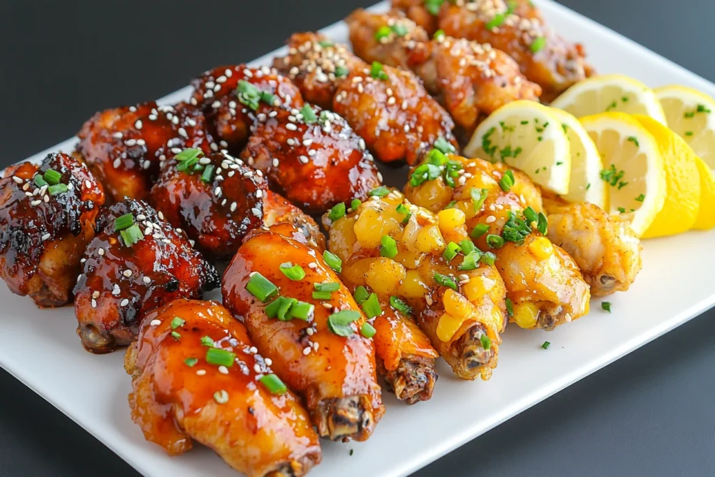 Variations of Chinese Fried Chicken Wings