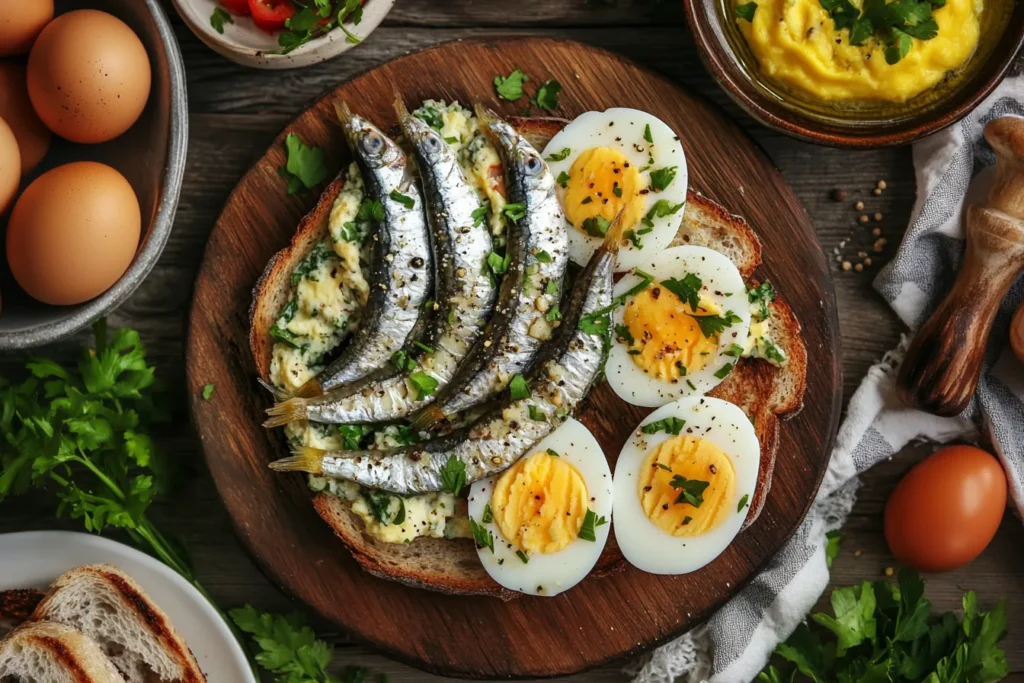 Sardines and Eggs