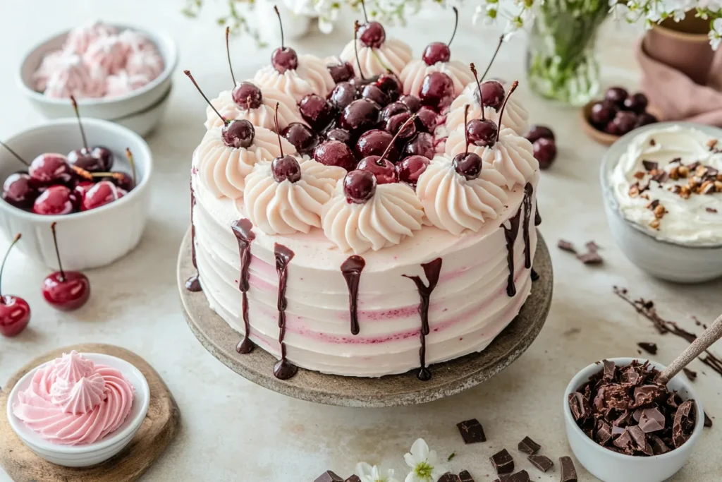 Frosting Ideas for Cherry Chip Cake