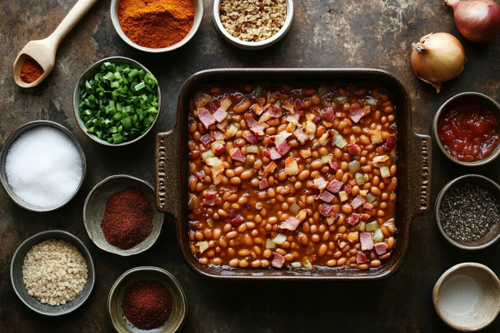 Serving Baked Beans
