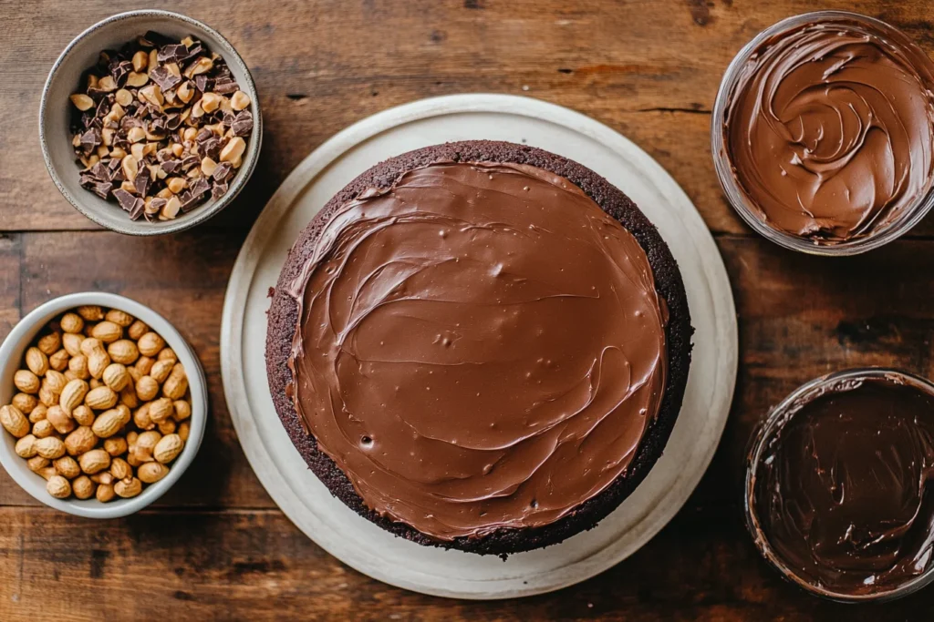 Preparing Matilda Cake