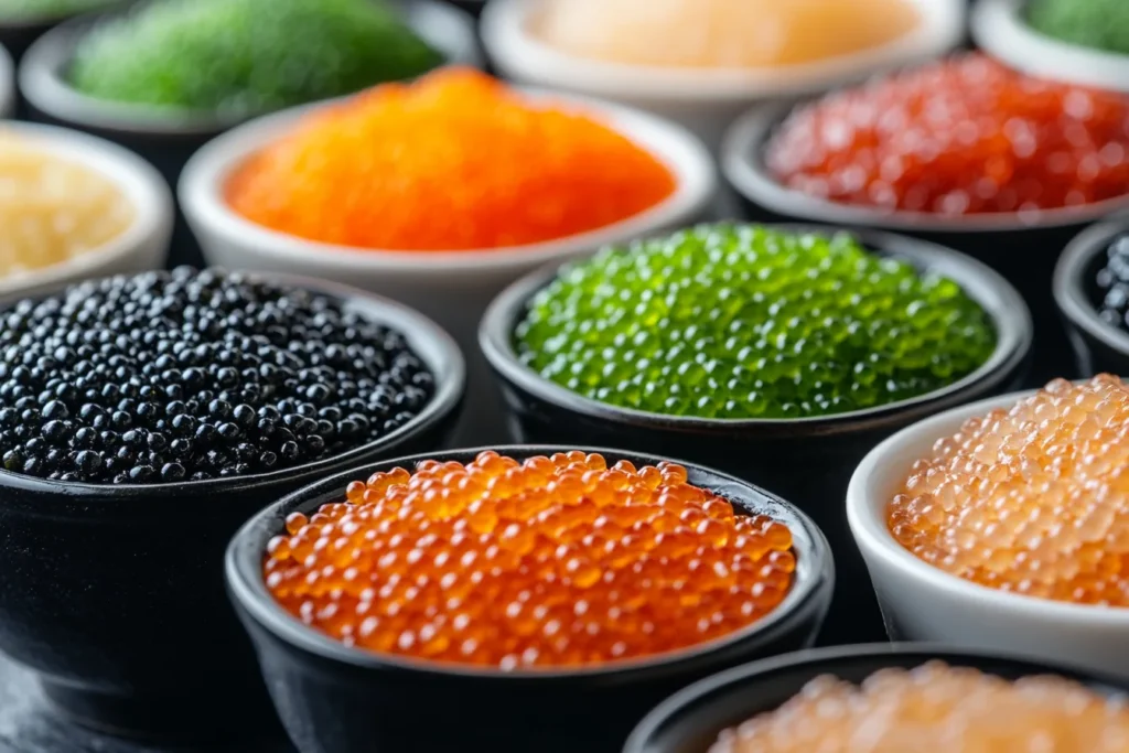 Tobiko Color Variations
