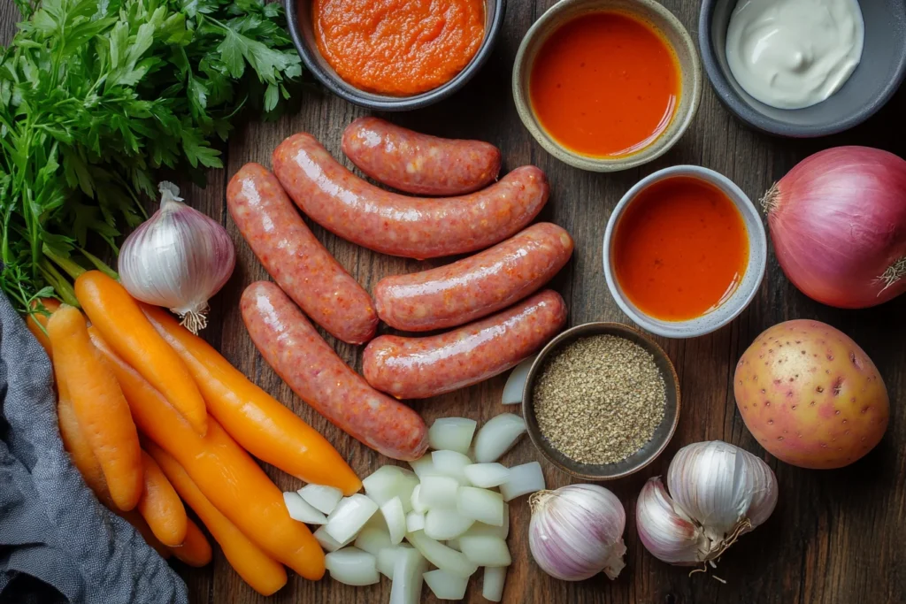 Curried Sausages Essentials