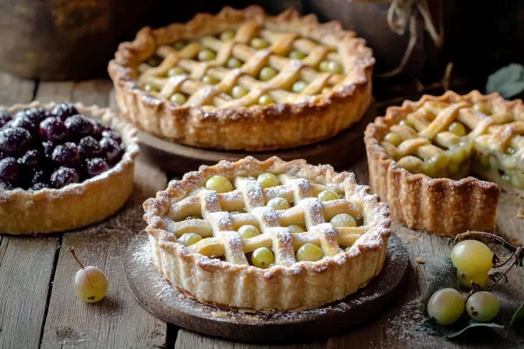 Gooseberry Pie Variations