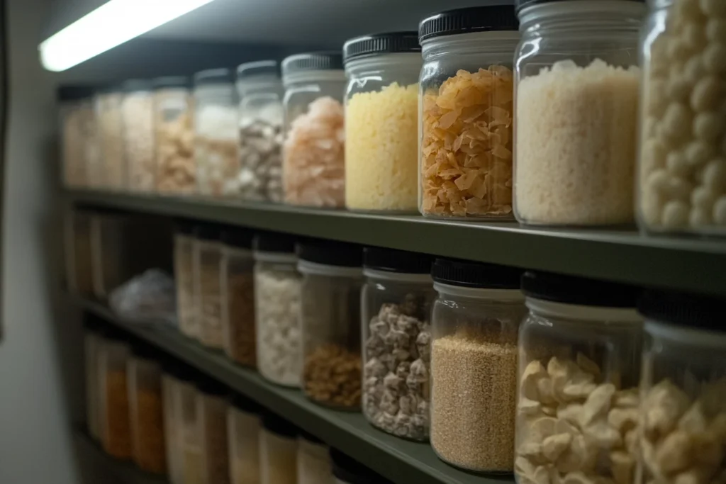 Storing Homemade Fish Food Properly